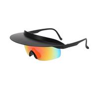 Lunettes De Cyclisme - Visière Sport Course avec Verres Teintés | Verres Mirroirs Polyvalents Pour Cyclisme, Randonnée, Sac À Dos, Pêche, Camping, Golf, Conduite Et Plus