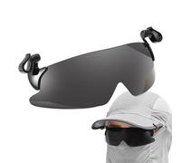 Lunettes de de pêche - À la mode avec clip pour chapeau - Lunettes de d'extérieur avec protection UV - Pour la pêche, le cyclisme, la conduite, le golf, la randonnée, le mari, l'épouse