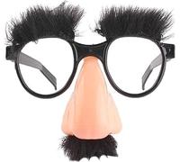 Lunettes de déguisement amusantes pour Halloween, avec nez amusant, sourcils, moustache, groucho, marx, cosplay, fête, accessoire photo, accessoire de fête, couvre-chef, accessoires de lunettes