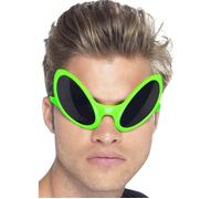 Lunettes de Déguisement - Widmann - Modèle Étranger - Cadre Vert
