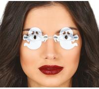 Lunettes de fantômes Spooky Halloween Party Accessoire Costume Design Fantôme Éléments effrayants Célébration d'Halloween Heure des Fantômes Tenue effrayante Accessoires de déguisement, Couleur : Mult
