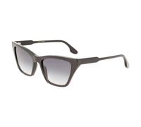 Lunettes De Femme Victoria Beckham VB638S-001 Noires Grises En Acétate Cat Eye