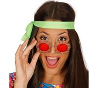 Lunettes De Fleurs Hippies (Taille Unique) Multicolore