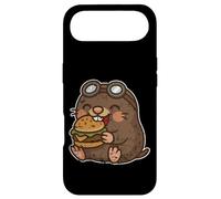 Lunettes de Hamburger, Motif Taupe, Dessin animé Coque pour iPhone Air