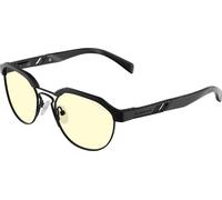 Lunettes de jeu et d'ordinateur GUNNAR - CAMPBELL - Couleur de la monture : Onyx, Teinte de l'écran : Amber (Bloque 65% de la lumière bleue & 100% des UV) - Lunettes bloquant la lumière bleue