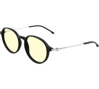 Lunettes de jeu et d'ordinateur GUNNAR - LOOP - Couleur de la monture : Onyx/Mercury, Teinte de l'écran : Amber/Sun-Shift (Bloque 90% de la lumière bleue & 100% de la lumière UV) - Lunettes bloquant l