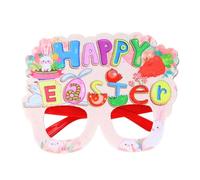 Lunettes de lapin de Pâques heureux - pour les cabines photo drôles lapins Cadres de lunettes pour le jour de Pâques | Nouvelles lunettes de soleil lapin de Pâques, déco