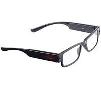 Lunettes de lecture à LED - Avec batterie - Dioptrie +3,0 [Pearl]