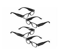 Lunettes de lecture à LED - Pearl - Dioptrie +3,0 - Non-cer Noir - Mixte