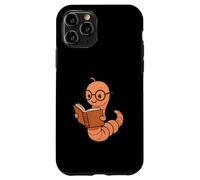 Lunettes de Lecture drôles Ringard Mignon vers de bibliothèque Coque pour iPhone 11 Pro
