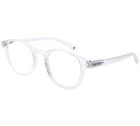 Lunettes de lecture extra plates MR52 en plastique avec charnière à ressort et étui transparent + 1,00 dpt