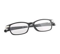 Lunettes de lecture - INFACTORY - Modèle avec branches magnétiques - Dioptrie +1,0 - Noir - Ajustable