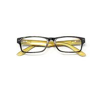 Lunettes de Lecture Kansas Noir-Jaune +2,50