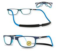 Lunettes de Lecture Magnétiques Réglables et Flexibles Anti Lumière Bleue | Cordon Interchangeable en un Clic, Design Moderne, Légères, Homme & Femme, Réglage Breveté, Verres Qualitatifs | INDESmed