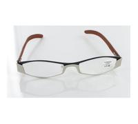 Lunettes de lecture - PEARL - Design Noir Métal - Dioptrie +3,0 - Lentilles Asphériques - 30g