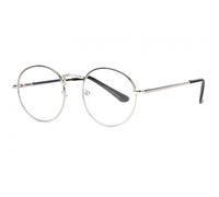 Lunettes de Lecture Rondes Argent en Metal Legeres et Solides Artyro - Taille: Dioptrie 1 - Couleur: Gris - Mixte