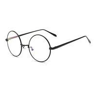 Lunettes de Lecture Rondes Monture Lunettes de Vue/Protection Vintage Anti-fatigue Lunettes à Verre Transparent Femme Homme
