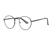 Lunettes de Lecture Rondes Noires en Metal Legeres et Solides Artyro - Taille: Dioptrie 2 - Couleur: Noir - Mixte