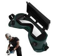 Lunettes de meulage - Bouclier anti-poussière, ajustement confortable, polycarbonate durable, fenêtre de visualisation transparente | Tâches d'atelier, soudure, fabrication, usinage, projets domestiqu