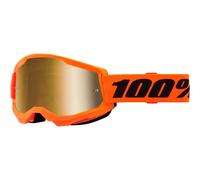 100% Masque cross Strata 2 Orange néon