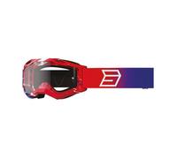 Lunettes de moto cross Enfant SHOT RACE GEAR Rocket kid Drop Patriot Glossy Taille unique
