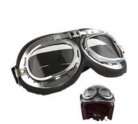 Lunettes de moto VTT pour hommes | Lunettes de moto Lunettes de pilote | Lunettes d'extérieur avec sangles réglables, lunettes de moto antipoussière sur lunettes de moto