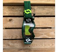 Lunettes De Motocross Enduro Scott Prospect Wfs Roll-Off - Vert / Jaune / Noir