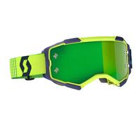 Lunettes de motocross Scott Goggle Fury bleu / jaune / green chrome works