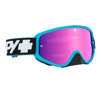 Lunettes de motoWOOT RACE Slice Blue HD Smoke with Pink Spectra Mirror HD Clear