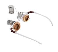 Lunettes de Moxibustion à Cadre Métallique à Trois Compartiments