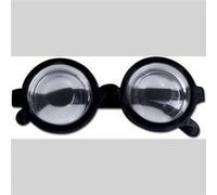 Rubie's - Lunettes de myope I-1495, gros verres, blanc