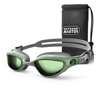 Lunettes de Natation Adulte OutdoorMaster Goby Vert