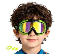 Lunettes de Natation Anti-Buée - Masque nasal bouchons d'oreilles étanchéité anti-fuite - Lunettes de natation | Étanche garçons filles anti-buée grand angle garçons filles piscine eau plage plongée e