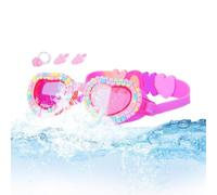 Lunettes de natation anti-buée sans fuite Protection UV380 avec bouchons et pince