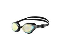 Arena Lunettes de natation Air-Bold Swipe – anti-buée, verres miroir – Aqua/Gris foncé