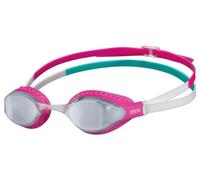 Lunettes de natation arena air speed mirror silver pink