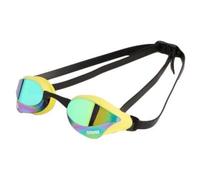 Lunettes de natation arena cobra core swipe mirror jaune noir
