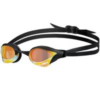 Lunettes de natation arena cobra core swipe mirror noir/jaune