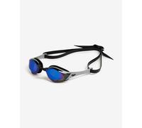 Lunettes de natation Arena Cobra Edge noir gris avec verres à effet miroir bleu