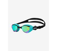Lunettes de natation Arena Cobra Tri Swipe noir bleu avec verres miroir bleus