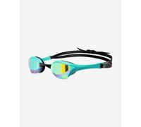 Lunettes de natation Arena Cobra Ultra Swipe bleu turquoise avec verres à effet miroir vert
