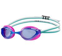 Lunettes de natation arena python bleu/rosée