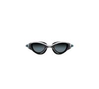 Arena Lunettes de natation The One – Grandes lentilles, UV, Anti-buée – Blanc/verres smoke