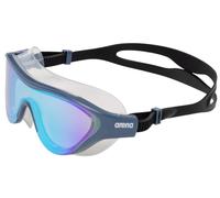 Lunettes de natation arena the one mask mirror bleu/grise