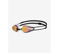Lunettes de natation Arena Tracks Mirror noir blanc verres rouge