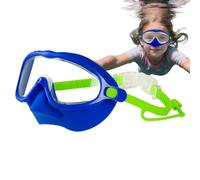 Lunettes de natation avec cache-nez Anti-buée et Étanches pour Piscine | Ajustable lentille incassable cache-nez 4-15 ans, plongée, camps, lac, mer, plage, snorkeling