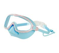 Lunettes de natation avec cache-nez Anti-buée et Étanches pour Piscine | Ajustables incassables avec cache-nez pour piscine 4-15 ans, plongée, camps, lac, mer, plage, snorkeling