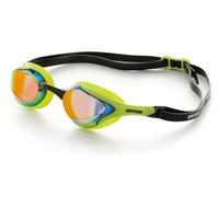 Lunettes de natation borntoswim elite mirror swim goggles verte
