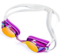 Lunettes de natation borntoswim freedom mirror swimming goggles violet