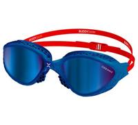 Lunettes de natation buddyswim ozeanx bleu rouge bleu mirror